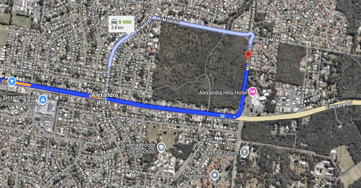 Finucane Road Speed Cut to 60 km/h from Capalaba to Cleveland