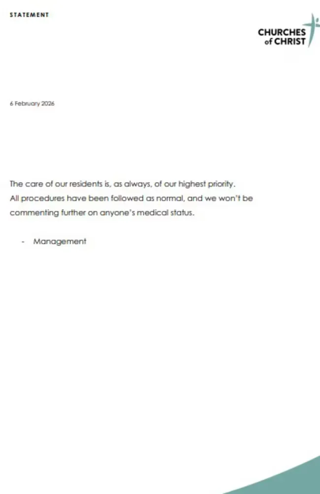 Churches of Christ statement regarding the outbreak at Buckingham Gardens