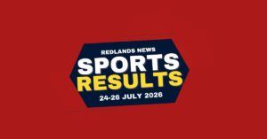 Redlands Area Sports Results 24-26 July 2026